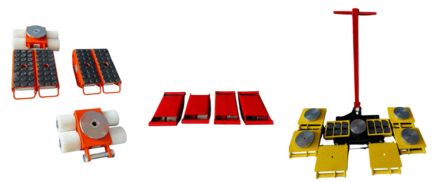 Kit de tartarugas para movimentação industrial